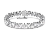 Swar*vski - Matrix Tennis bracelet - Pear Cut - 5598350-333