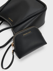 Charles & Ke*th - Mini Lyla Tubular Tote Bag - Black