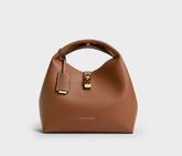 Charles & Ke*th - Chance Turn-Lock Bucket Bag - Chocolate