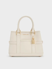 Charles & Ke*th - Mini Scottie Tote Bag - Cream