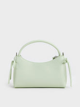 Charles & Ke*th - Hazel Bow Top Handle Bag - Mint Green