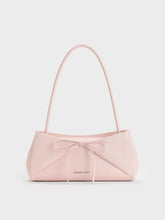 Charles & Ke*th - Hazel Bow Panelled Shoulder Bag - Soft Pink