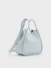 Charles & Ke*th - Mini Lyla Tubular Tote Bag - Sea Salt Blue