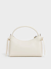 Charles & Ke*th - Hazel Bow Top Handle Bag - Cream