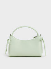Charles & Ke*th - Hazel Bow Top Handle Bag - Mint Green