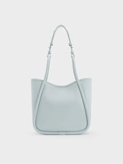 Charles & Ke*th - Mini Lyla Tubular Tote Bag - Sea Salt Blue