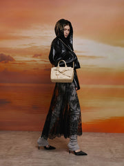 Charles & Ke*th - Mini Delfina Belted Tote Bag - Sand