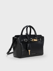 Charles & Ke*th - Mini Delfina Belted Tote Bag - Noir