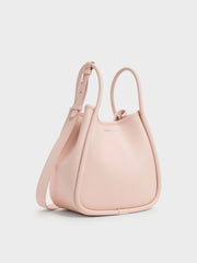 Charles & Ke*th - Mini Lyla Tubular Tote Bag - Soft Pink