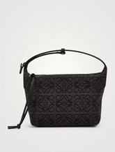 LOEW* - Small Cub* Anagra* Jacquard Canvas Shoulder Bag