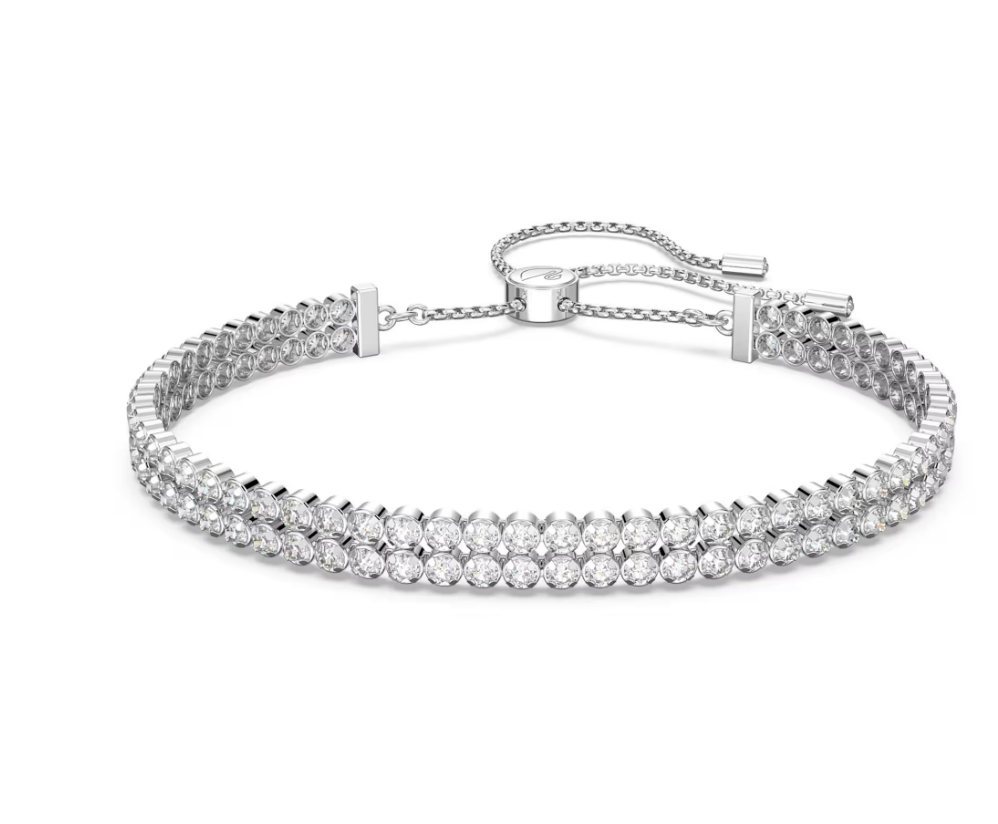 Swar*vski - Matrix Tennis bracelet - White - 5678252  / 5221397