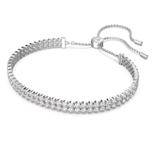 Swar*vski - Matrix Tennis bracelet - White - 5678252  / 5221397