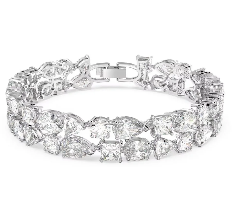Swar*vski - Tennis Deluxe bracelet - Mixed cuts - 5669927