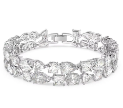 Swar*vski - Tennis Deluxe bracelet - Mixed cuts - 5669927