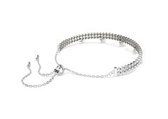Swar*vski - Ari*na Grande x Sw*rovski bracelet Crystal pearl, Round cut, White, Rhodium plated - 5720870