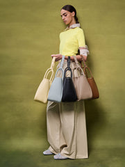 Charles & Ke*th -  Mini Lyla Tubular Tote Bag - Chocolate