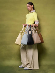 Charles & Ke*th -  Mini Lyla Tubular Tote Bag - CREAM
