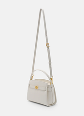 PEDR*  Belted Canvas Handbag - Chalk