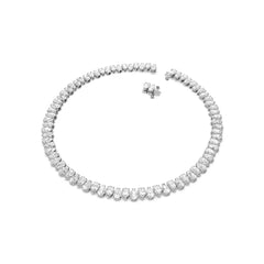 Swar*vski - Pear Cut Zirconia Millenia Necklace - 5598362