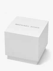 Michael K*rs - Petite Emery Pavé Gold-Tone Double Wrap Watch - MK4835