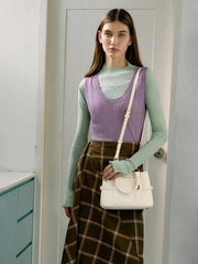 Charles & Ke*th - Mini Scottie Tote Bag - Cream