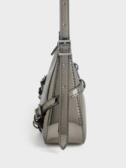 Charles & Ke*th - Sloane Shoulder Bag - Pewter