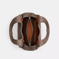 C*ACH - Lan* Shoulder Bag 23 - Brass/Dark Stone