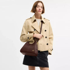 C*ACH - Lan* Shoulder Bag 23 - Brass/Maple