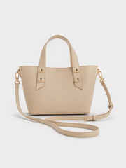 Charles & Ke*th - Mini Shania Tote Bag - Taupe