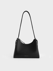 Charles & Ke*th - Hazel Bow Hobo Bag - Noir