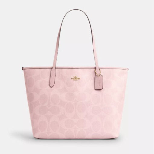 C*ACH - Cit* Tote Bag - Pink