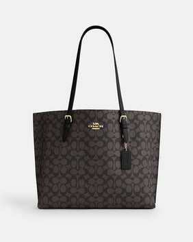 C*ACH - Molli* Tote In Signature Canvas - Dark Brown