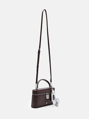 PEDR*  Ari Leather Shoulder Bag - Wine