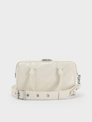 Charles & Ke*th - Philomena Bowling Bag - Cream