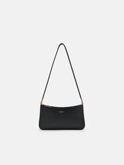 PEDR*  Jatte Leather Crossbody Pouch - Black
