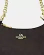 C*ACH Ter* Shoulder Bag In Signature Canvas - Im/Walnut/Black