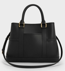 Charles & Ke*th -Scottie Tote Bag - White