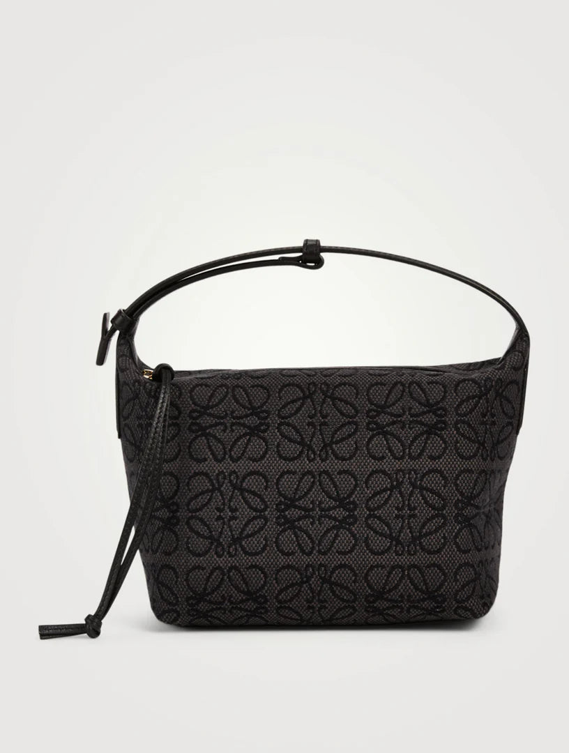 LOEW* - Small Cub* Anagra* Jacquard Canvas Shoulder Bag