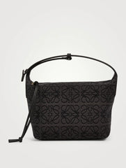 LOEW* - Small Cub* Anagra* Jacquard Canvas Shoulder Bag