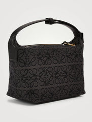 LOEW* - Small Cub* Anagra* Jacquard Canvas Shoulder Bag